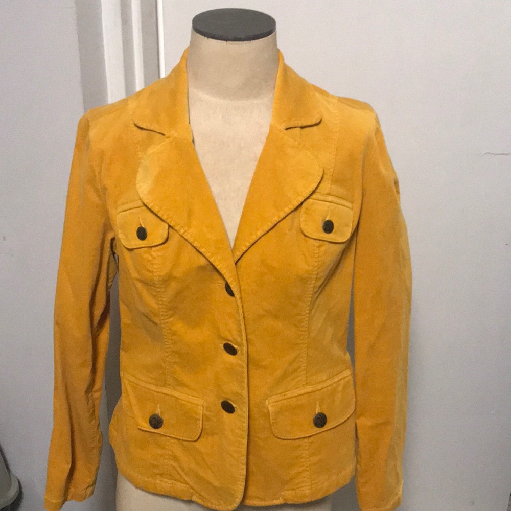 Corduroy blazer